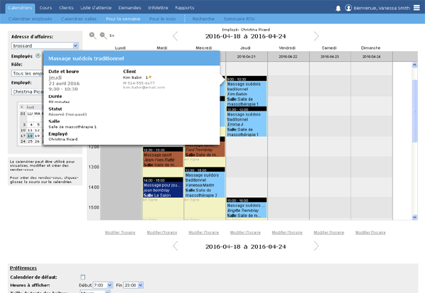 logiciel gestion des RDV