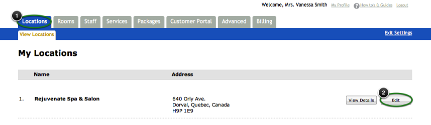 include a map on your online appointment scheduling portal