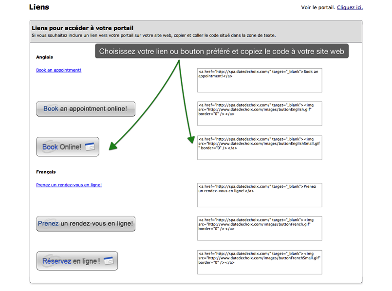 logiciel calendrier RDV