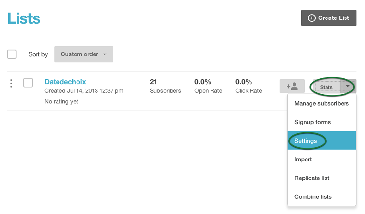 mass mailing for web booking calendar